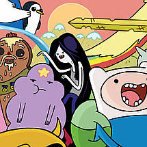 Плакат "Час пригод, Adventure Time", 60×39см, фото 3