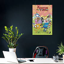 Плакат "Час пригод, Adventure Time", 60×39см, фото 4