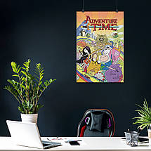 Плакат "Час пригод, Adventure Time", 60×40см, фото 3