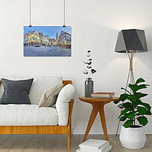 Плакат "Німеччина, вулиці Кохема, Cochem", 38×60см, фото 4