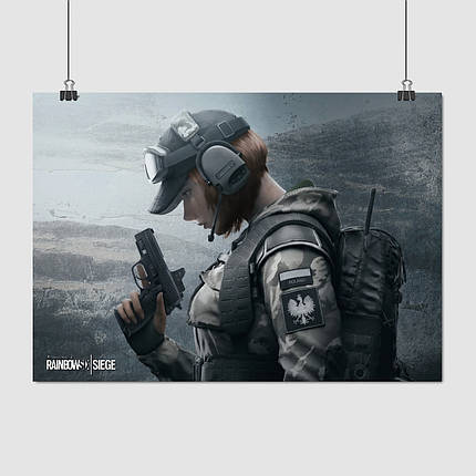 Плакат "Веселка 6: Облога, Rainbox Six Siege", 43×60см, фото 1