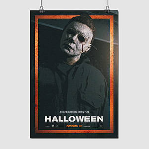 Плакат "Геловін, Halloween (2018)", 60×41см