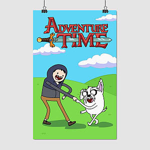 Плакат "Час пригод, Adventure Time", 60×43см