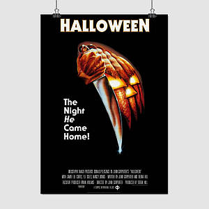 Плакат "Геловін, Halloween (1978)", 60×43см