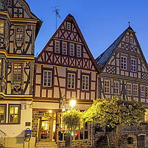 Плакат "Німеччина, нічна вулиця", 38×60см, фото 2