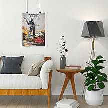 Плакат "Шалений Макс, Mad Max (1979)", 60×40см, фото 4