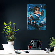 Плакат "Гаррі Поттер та філософський камінь (2001), Хогвартс Експрес, Harry Potter", 60×43см, фото 4