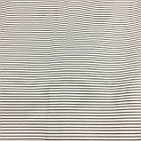 Тканина з тонкою смужкою темно-сірого кольору, фото 2