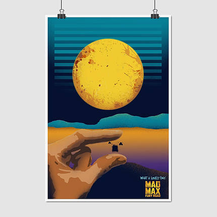 Плакат "Шалений Макс: Дорога гніву, Mad Max: Fury Road (2015)", 60×41см, фото 1