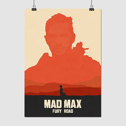 Плакат "Шалений Макс: Дорога гніву, Mad Max: Fury Road (2015)", 60×43см, фото 1