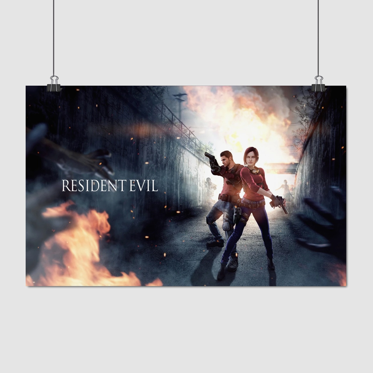 Плакат "Оселя зла, Resident Evil", 38×60см