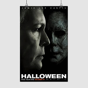 Плакат "Геловін, Halloween (2018)", 60×38см