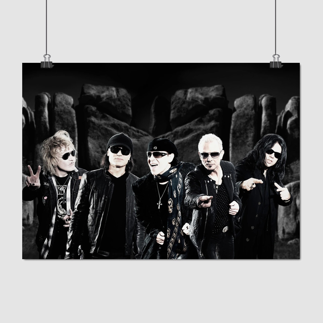 Плакат "Скорпионс, Scorpions", 43×60см