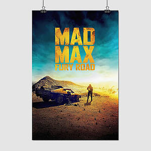 Плакат "Шалений Макс: Дорога гніву, Mad Max: Fury Road (2015)", 60×40см