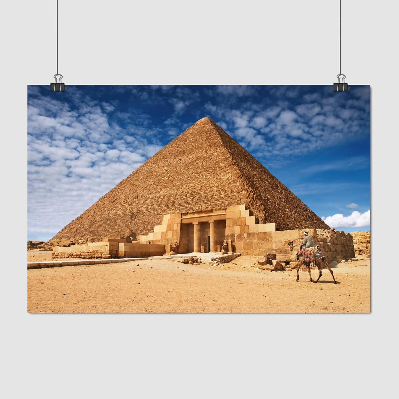 Плакат "Єгипет, піраміди", 40×60см