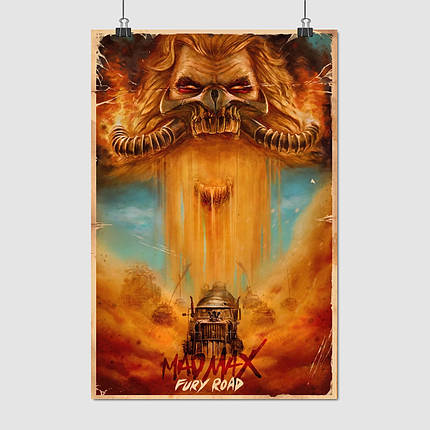 Плакат "Шалений Макс: Дорога гніву, Mad Max: Fury Road (2015)", 60×40см, фото 1