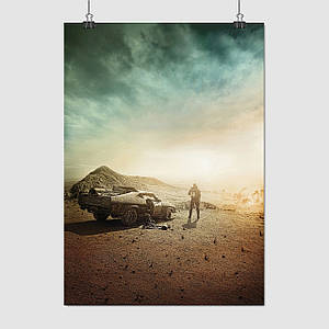 Плакат "Шалений Макс: Дорога гніву, Mad Max: Fury Road (2015)", 60×43см