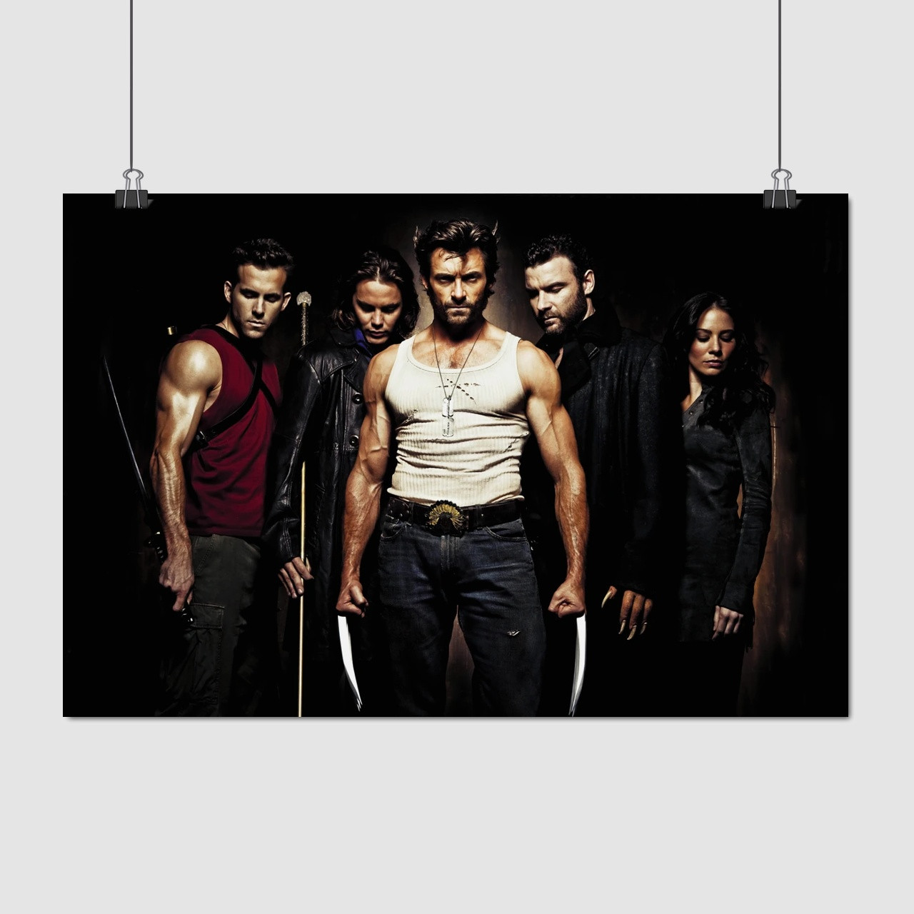 Плакат "Росомаха, Логан та команда Людей-Ікс, Wolverine", 43×60см