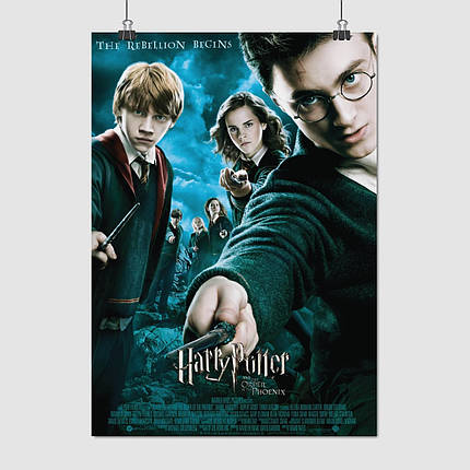 Плакат "Гаррі Поттер та орден фенікса, Harry Potter", 60×43см, фото 1