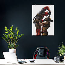 Плакат "Дедпул та Росомаха, Wolverine, Deadpool", 60×43см, фото 4