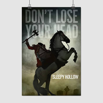 Плакат "Сонна лощина, Sleepy Hollow", 60×40см, фото 1