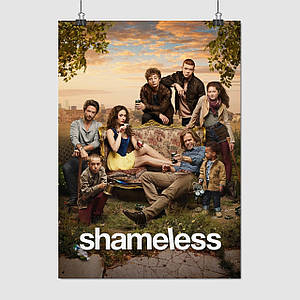 Плакат "Безсоромні, Shameless", 60×43см