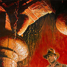 Плакат "Індіана Джонс і Храм Долі, Indiana Jones: Temple of Doom (1984)", 60×39см, фото 3