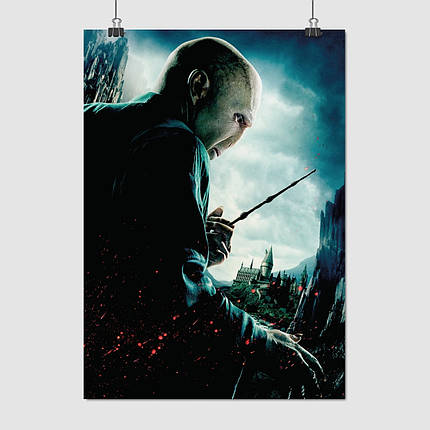 Плакат "Гаррі Поттер і смертельні реліквії, Волан-де-Морт, Harry Potter", 60×43см, фото 1
