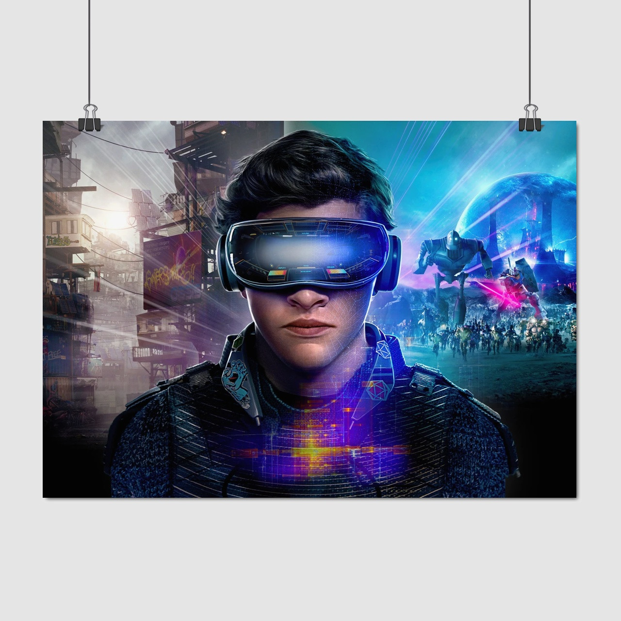 Плакат "Першому гравцю приготуватися, Ready Player One (2018)", 43×60см