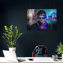 Плакат "Першому гравцю приготуватися, Ready Player One (2018)", 43×60см, фото 3