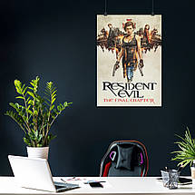 Плакат "Оселя зла: Фінальна битва, Resident Evil: The Final Chapter (2016)", 60×43см, фото 4