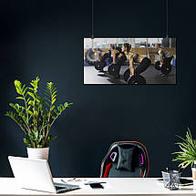 Плакат "Тренування зі штангою", 30×60см, фото 3