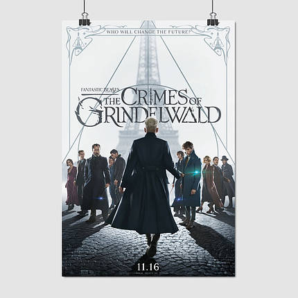 Плакат "Фантастичні звірі, Fantastic Beasts", 60×40см, фото 1