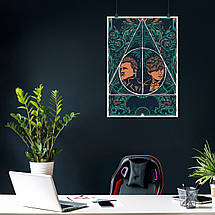 Плакат "Фантастичні звірі, Fantastic Beasts", 60×43см, фото 4