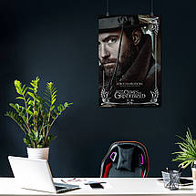 Плакат "Фантастичні звірі, Альбус Дамблдор, Fantastic Beasts", 60×40см, фото 4