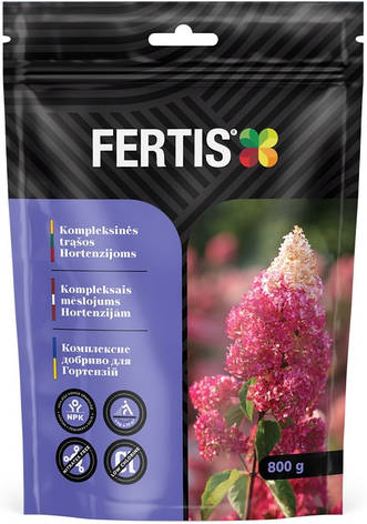 Добриво для гортензій Fertis (NPK 12-8-16+МЕ), 0,8 кг, фото 1
