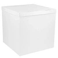 Коробка-сюрприз для кульок (біла) 70х70х70