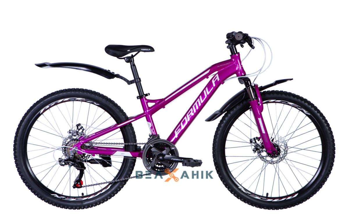 Велосипед 24" Formula BLACKWOOD AM DD (рама 12,5") фіолетовий