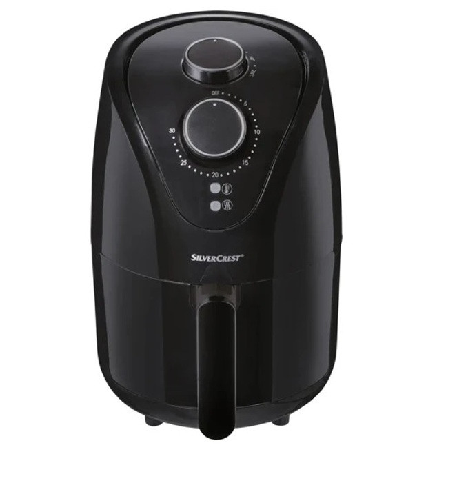Нова невелика аерофритюрниця 1,6 л 1000 Вт Silver Crest SHF 1000 B1 з Німеччини з гарантією