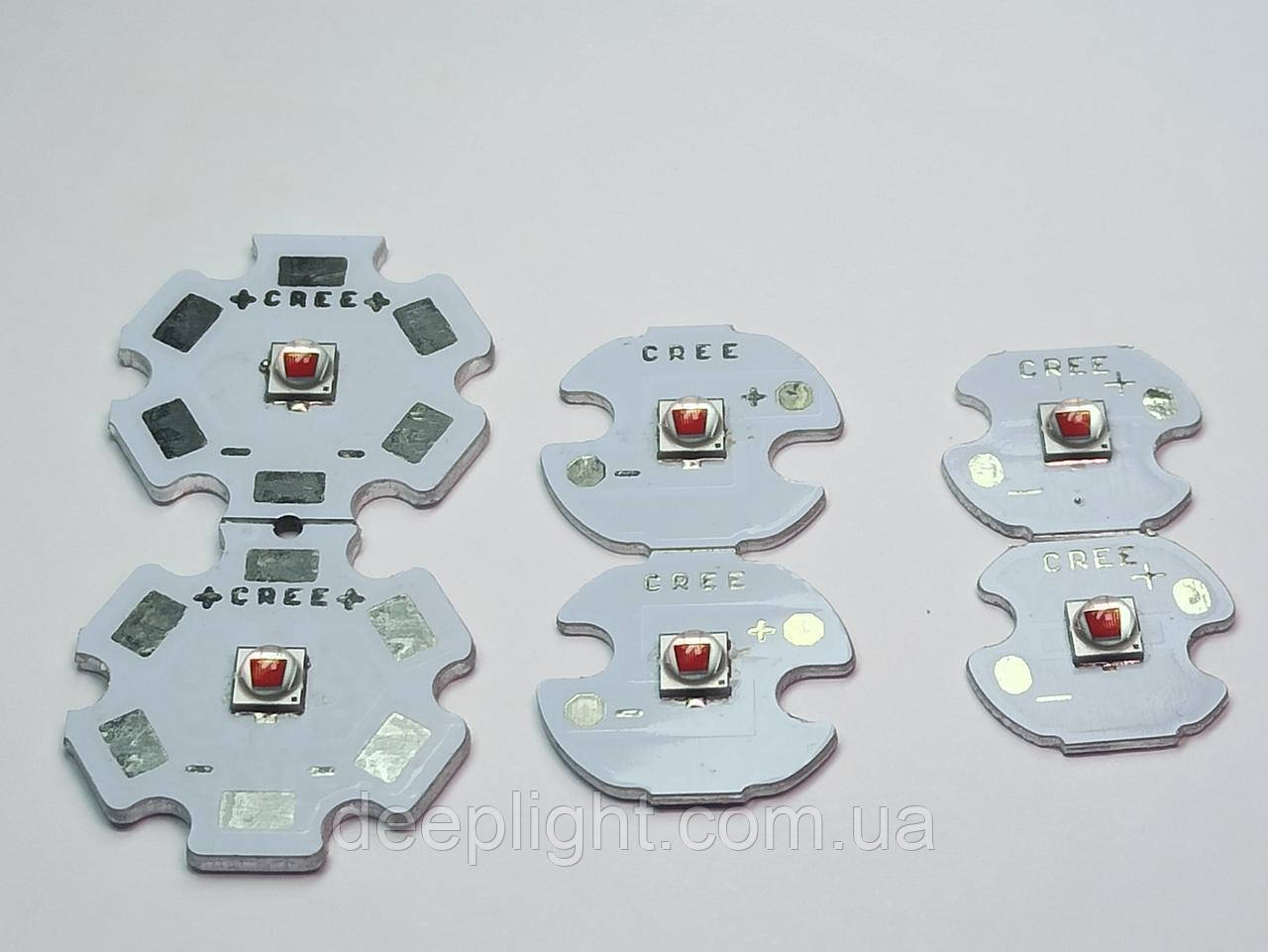 X-PE2 Світлодіод Cree XPE2 червоний  620 - 630nm 1-3W   20мм 16мм 14мм, фото 1