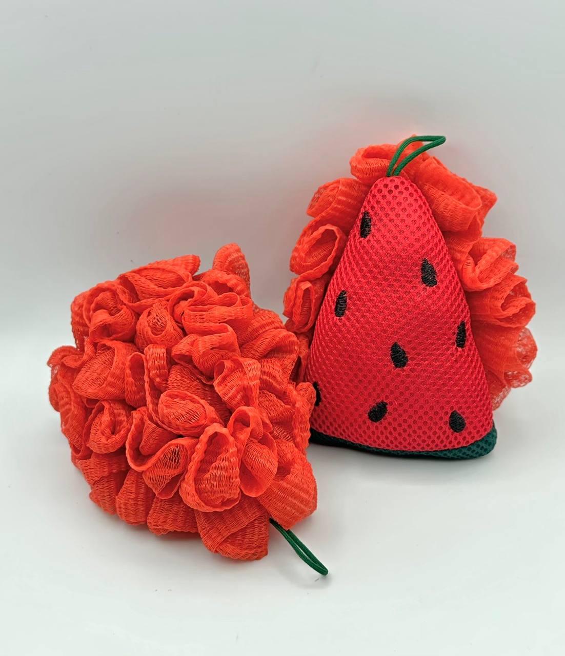 Мочалка для душу велика Фрукти, фото 1