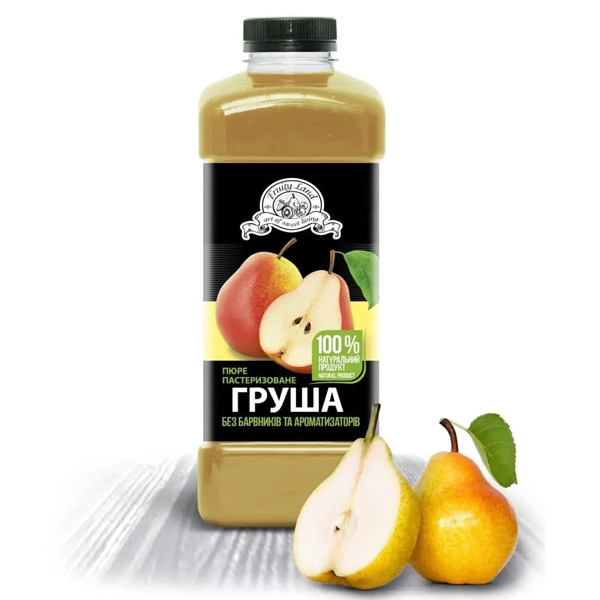 Пюре пастеризоване Fruityland груша 1кг, фото 1