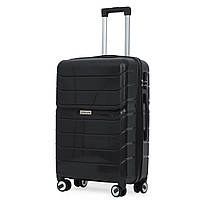 Валіза Semi Line 26" (M) Black (T5618-2)