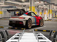 Фотошпалери 3д на стіну самоклеючі плівка Oracal в спальню, кухню, зал "Porsche GT3RS", фото 7