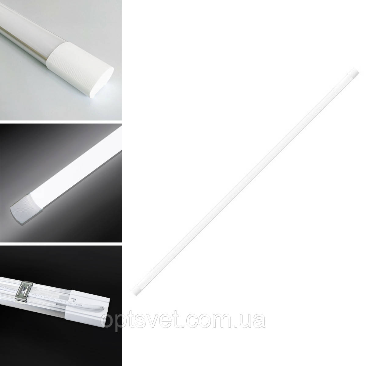 Лінійний LED світильник OEM 36 W 6200 K 1200 mm Slim, фото 1