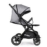 Коляска прогулянкова Ninos Nava Light Grey NN2021LG, фото 4