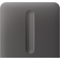 SideButton (Dimmer) vertical grey Бічна кнопка для димерного вимикача Ajax
