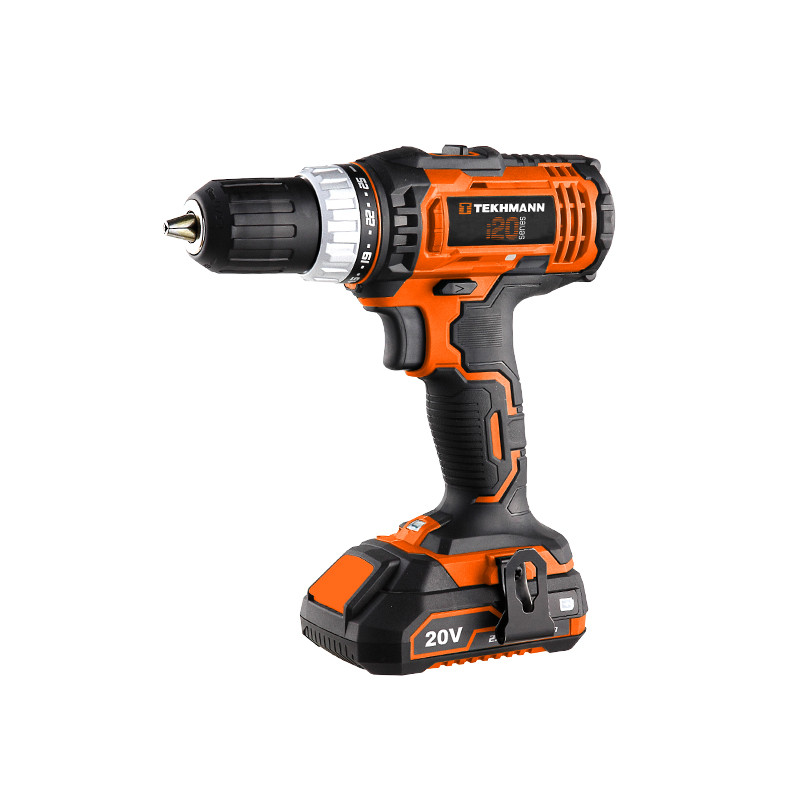 Шуруповерт акумуляторний Tekhmann TCD-35/i20 (без АКБ та ЗУ), фото 1