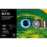 Налобний ліхтар ArmyTek Elf C1 v2 (1000LM, 900mAh, 5000K Samsung LH351D White, USB, IP68, 18350, Магніт, Кліпса), фото 11