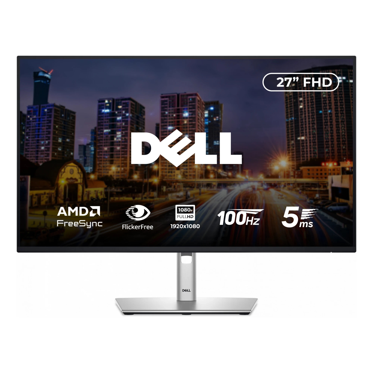 Швидкий ігровий монітор Dell 27" P2725H (210-BMGC) IPS 100 Гц — ідеальний вибір для геймерів та професіоналів!